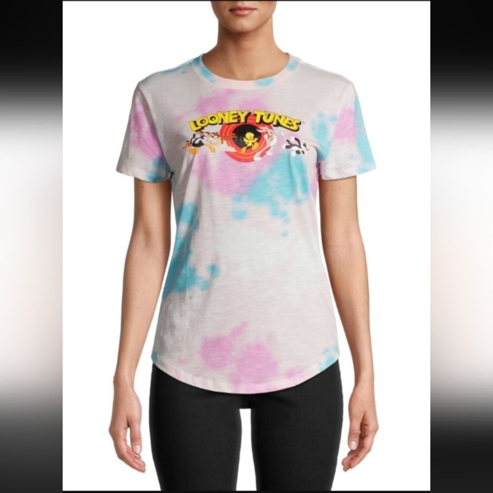 Looney Tunes Women Juniors' Short Sleeve T-Shirt Size L(11/13)